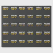 Papier Cadeau Travail de comptable amusant Humour de comptabilit (Plat)