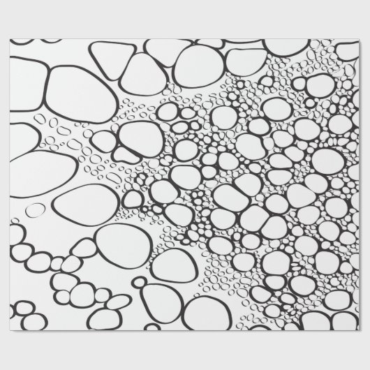 Papier Cadeau Travail numérique Abstrait 10 (Plat)