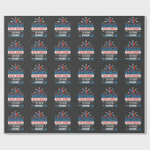 Papier Cadeau Travailleur de la poste à la retraite Funny Postma (Plat)