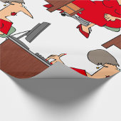 Papier Cadeau Travailleuse du bureau femme