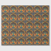 Papier Cadeau Tree of Life (Plat)