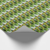 Papier Cadeau Tree Trunk Nature Photographie Parc du lac (Coin)