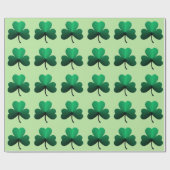 Papier Cadeau Trèfle (Plat)