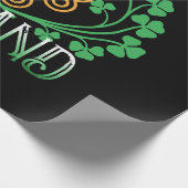 PAPIER CADEAU TRÈFLE D'IRLANDE (Coin)