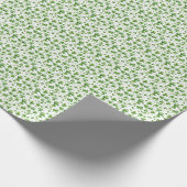 Papier cadeau Trèfle Vert Irlandais (Coin)