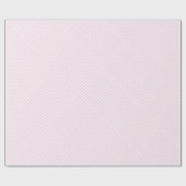 Papier Cadeau Trellis Diamant Rose Clair - Blanc (Plat)