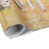 Papier Cadeau Trembles heureux (Coin rond)