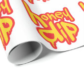 Papier Cadeau trempe au miel (Coin rond)