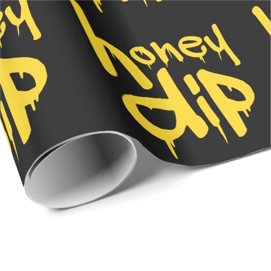 Papier Cadeau trempe au miel (Coin rond)