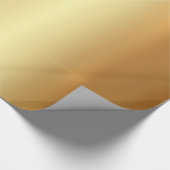 Papier Cadeau Trendy Elegant Gold Glamorous Template Gift Glossy (Coin)