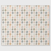 Papier Cadeau Trendy Pastel Easter Egg Wrapping Paper (Plat)