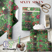Papier Cadeau Trendy Sixty Seven Wrapping Paper I Lucky 67