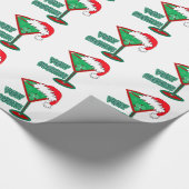 Papier Cadeau Très joyeux ! Papier d'emballage de Martini de (Coin)