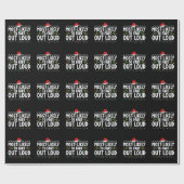 Papier Cadeau Très Probable De Sortir De La Famille De Noël (Plat)