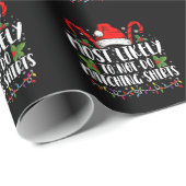 Papier Cadeau Très Probablement De Ne Pas Faire Correspondant Ch (Coin rond)