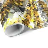 Papier Cadeau Triangle Art 2 (Coin rond)