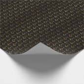 Papier Cadeau Triangle Art Déco : Motif de luxe. (Coin)
