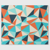 Papier Cadeau Triangle continu motif (Plat)