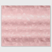 Papier Cadeau Triangle géométrique rose glamour tendance chic  (Plat)