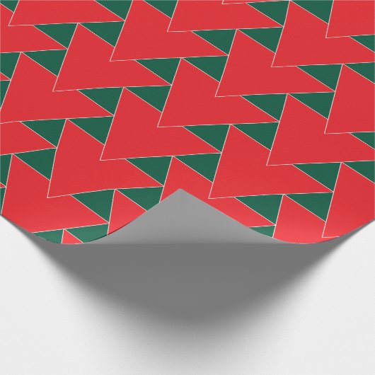 Papier Cadeau Triangle Wrapping Paper (Coin)
