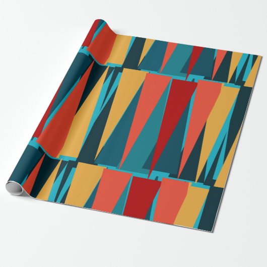 Papier Cadeau Triangles (Déroulé)