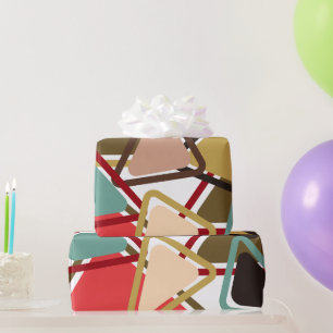 Papier Cadeau Triangles épicés