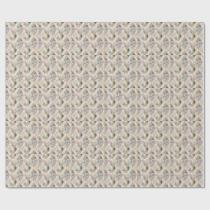 Papier Cadeau Triangles géométriques modernes et diamants Art ab
