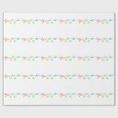 Papier Cadeau Triathlon cool et design unique (Plat)