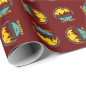 Papier Cadeau Triathlon. L'aventure remplit votre âme (Coin rond)