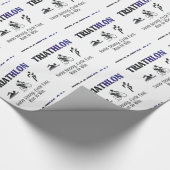 Papier Cadeau Triathlon SUPÉRIEUR (Coin)