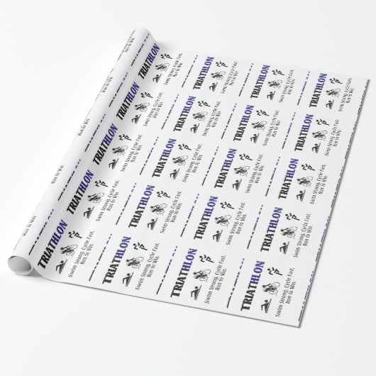 Papier Cadeau Triathlon SUPÉRIEUR (Déroulé)