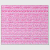Papier Cadeau Tribal Batik - tons roses (Plat)