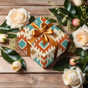 Papier Cadeau Tribal de style amérindien inspiré par Gemstone
