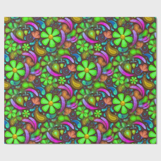 Papier Cadeau Tribus (Plat)