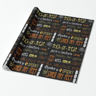 Papier Cadeau Trick Ou Treat Smell My Feed