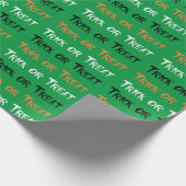 Papier Cadeau Tricoter Ou Traiter (Coin)