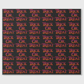 Papier Cadeau Tricoter ou traiter (Plat)