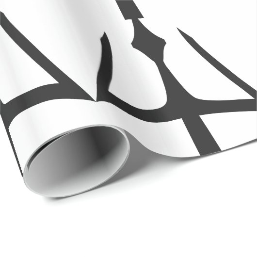 Papier Cadeau Trident (Coin rond)