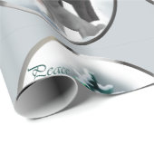 Papier Cadeau Trio de canicules Noël (Coin rond)