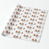 Papier Cadeau Trio de gâteaux de célébration (Déroulé)