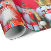 Papier Cadeau Trio de Nutcracker (Coin rond)