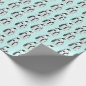 Papier Cadeau Trio des pingouins (Coin)