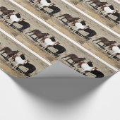 Papier Cadeau Trio du pâturage (Coin)