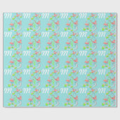 Papier cadeau trio Flamingo Fandango (Plat)