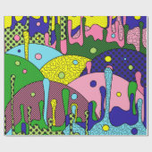Papier Cadeau Trippy Drippy (Plat)