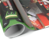 Papier Cadeau Trois Craqueurs Sages - Soldats Casse-Noix (Coin rond)