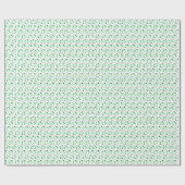 Papier Cadeau Trois est un charme St Patrick's Day 3e anniversai (Plat)