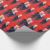 Papier Cadeau Trois marins de marine (Coin)