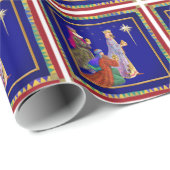 Papier Cadeau Trois sages (Coin rond)