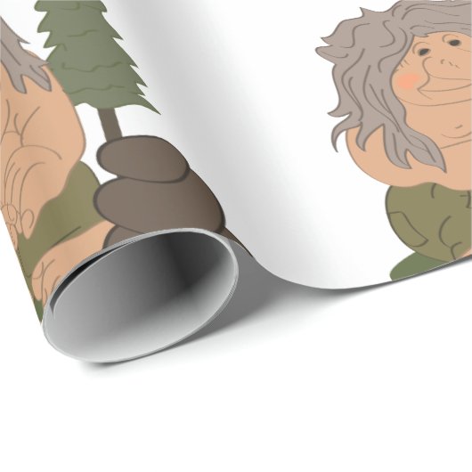Papier Cadeau Troll (Coin rond)